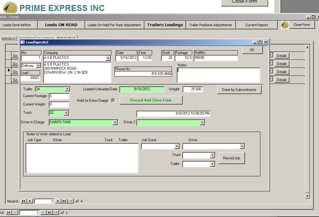 Primestanrdard.ca Software Screenshots